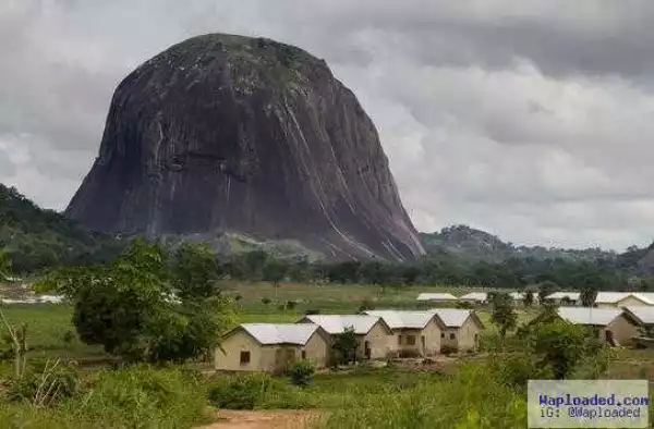 Photos: See The Tallest Mountain In Nigeria, Called " Mountain Of Death "